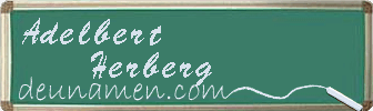 Adelbert Herberg Visitenkarte